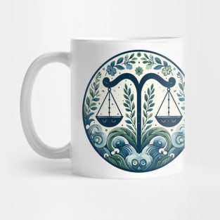 "Cosmic Libra: Celestial Symphony"- Zodiac Horoscope Star Signs Mug